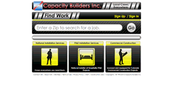 Desktop Screenshot of capacitybuilders.com